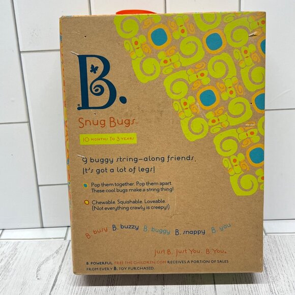 B. Snug Bugs Bug+Chain Toy Set For 10 Months To 3 Years - Picture 5 of 5